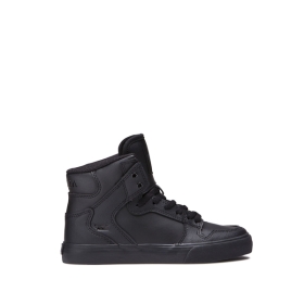 Supra VAIDER Høye Sneakers Barn Svart/Svart | NO-73475